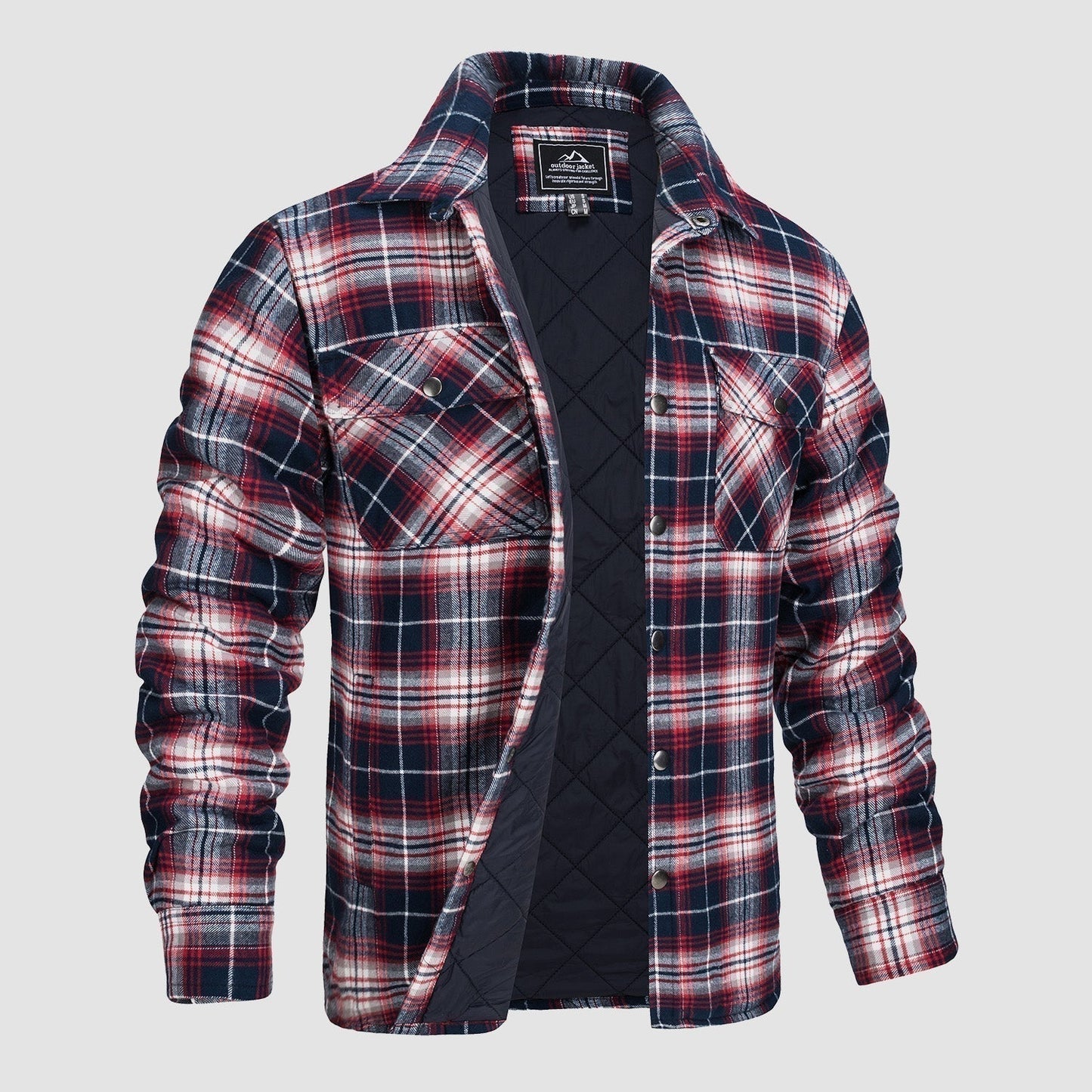 Luke™ | Checkered Bomber Jacket