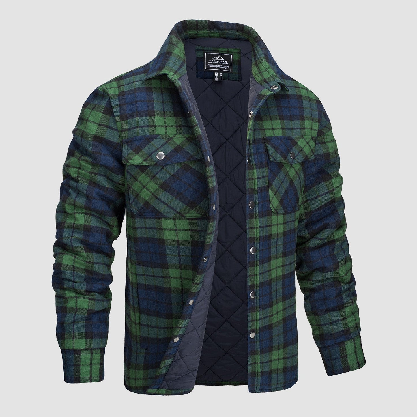 Luke™ | Checkered Bomber Jacket