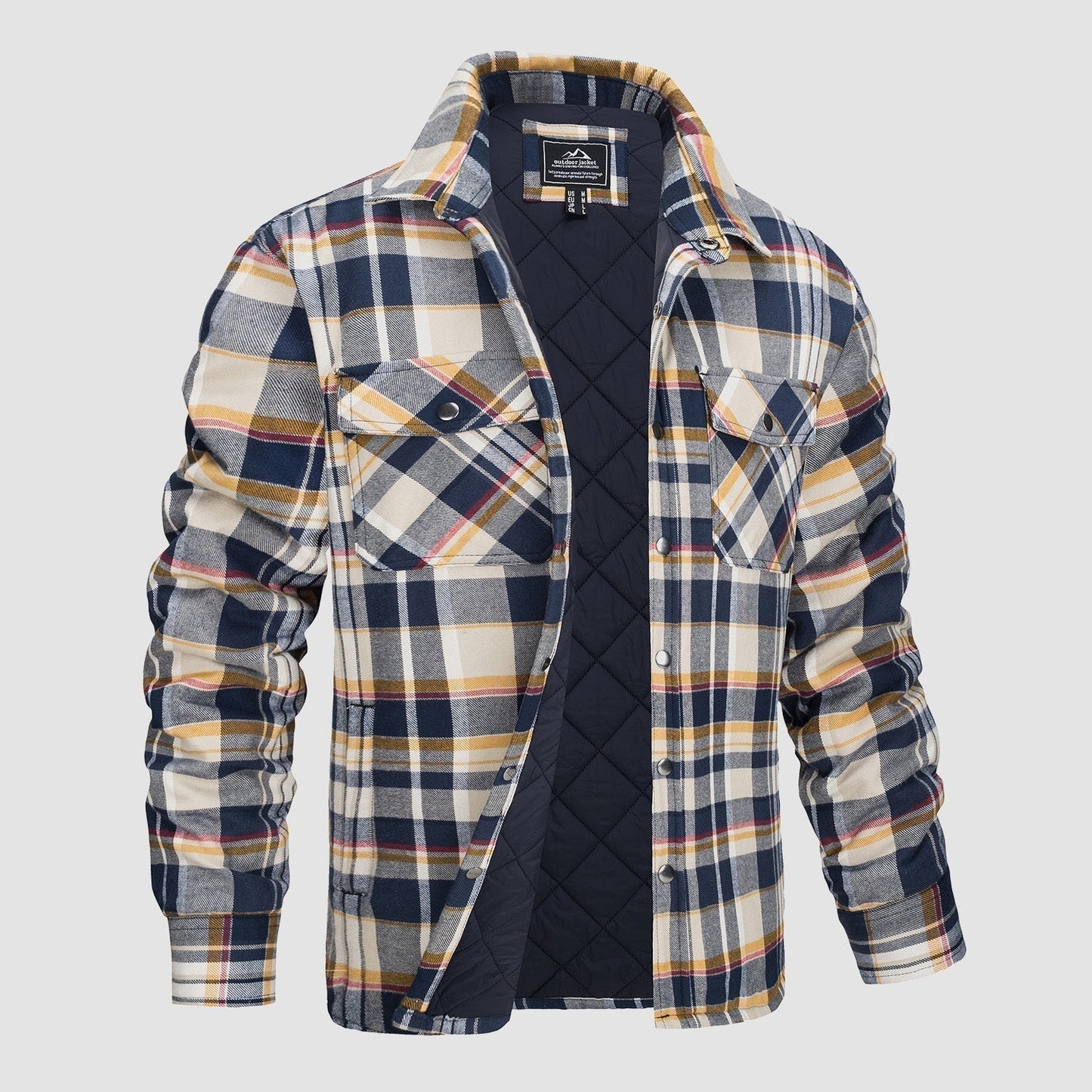 Luke™ | Checkered Bomber Jacket