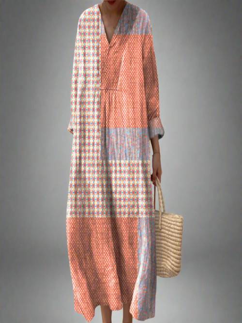 Alisa | Elegante vestido geométrico